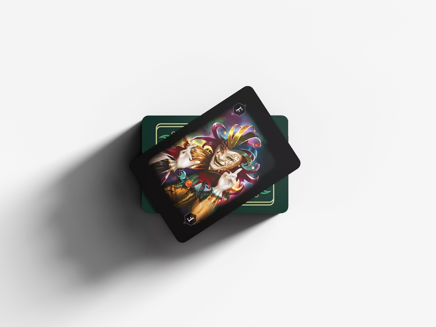 illustrated fantasy card deck