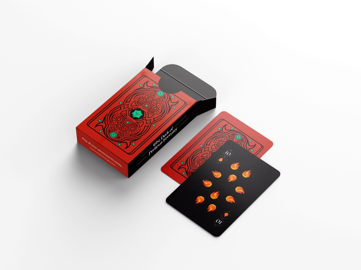 Deck of Perilous Fortuity - Red