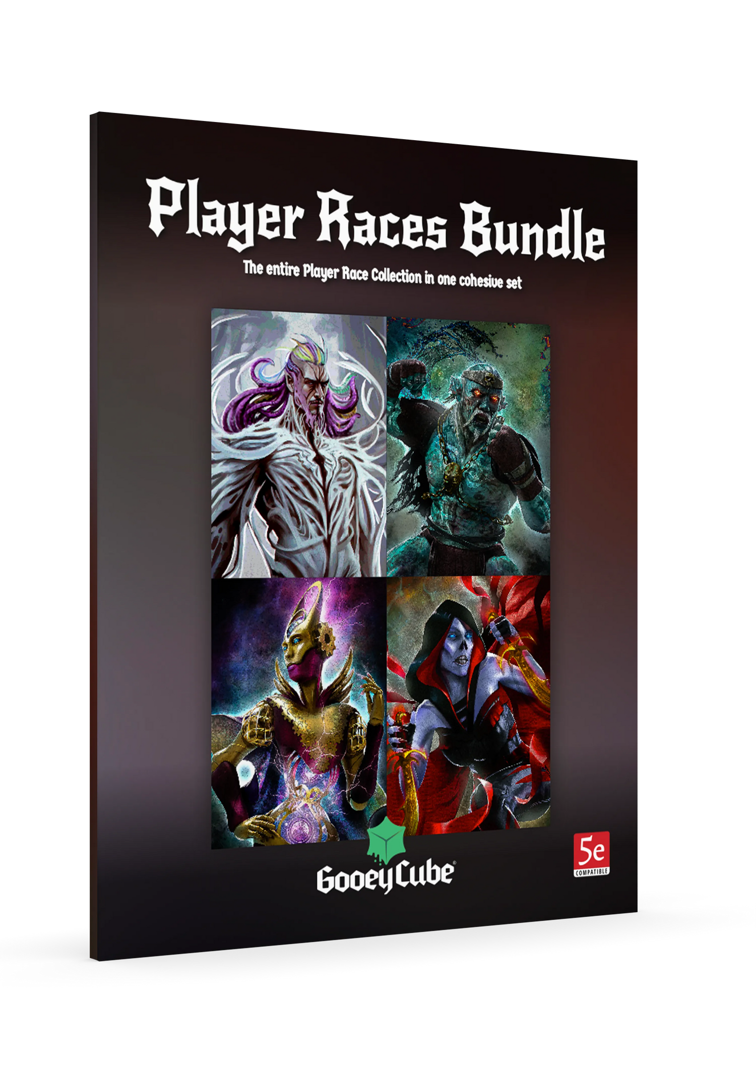 Tabletop RPG Gooey Cube Player Races Bundle Cover