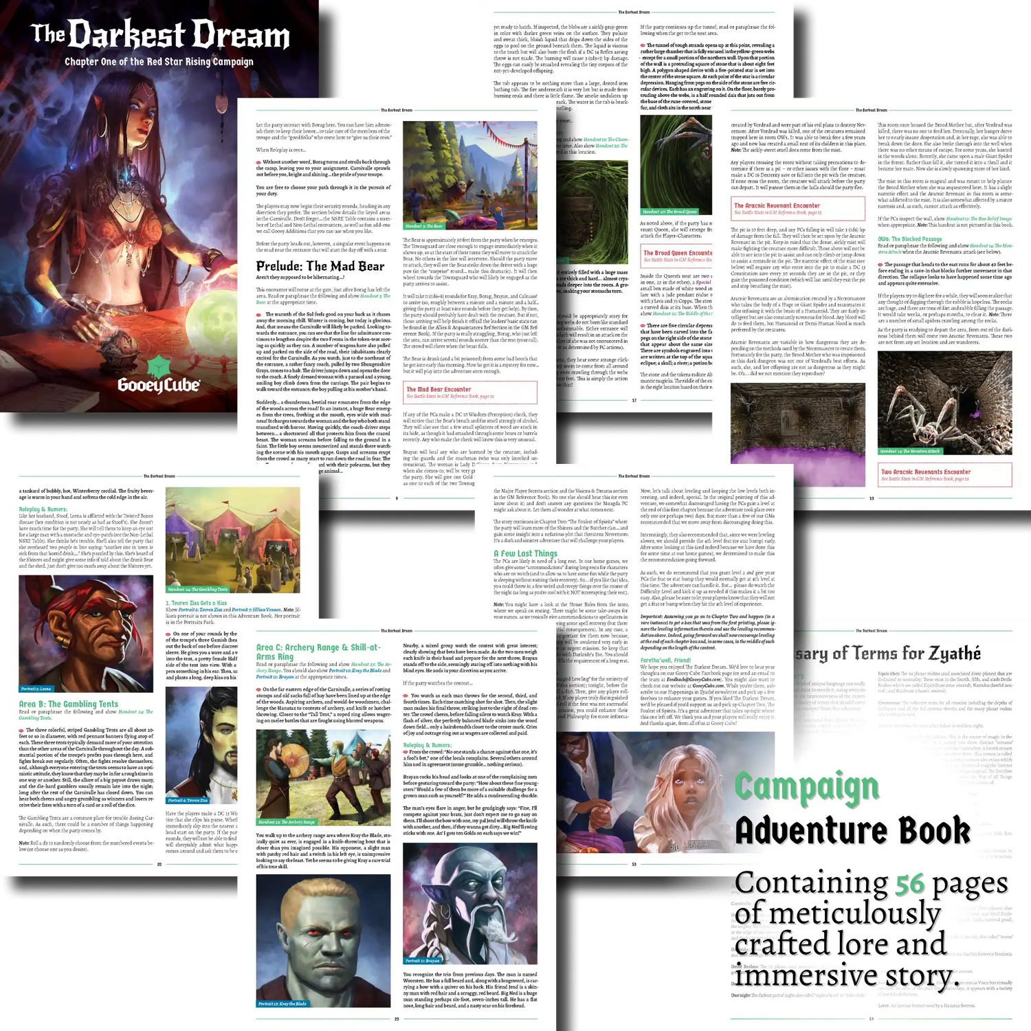 dnd player handouts and item cards