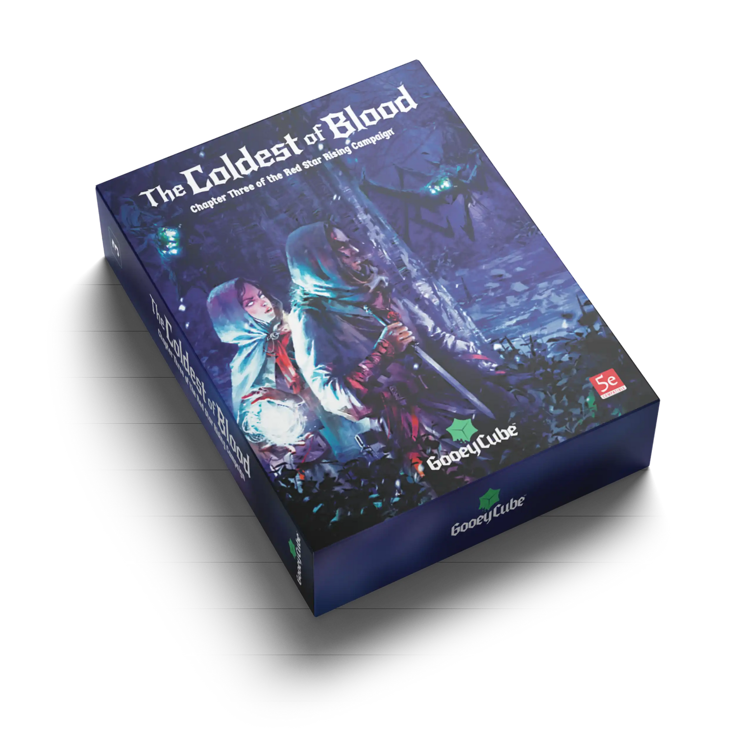 grimdark fantasy 5e adventure book cover