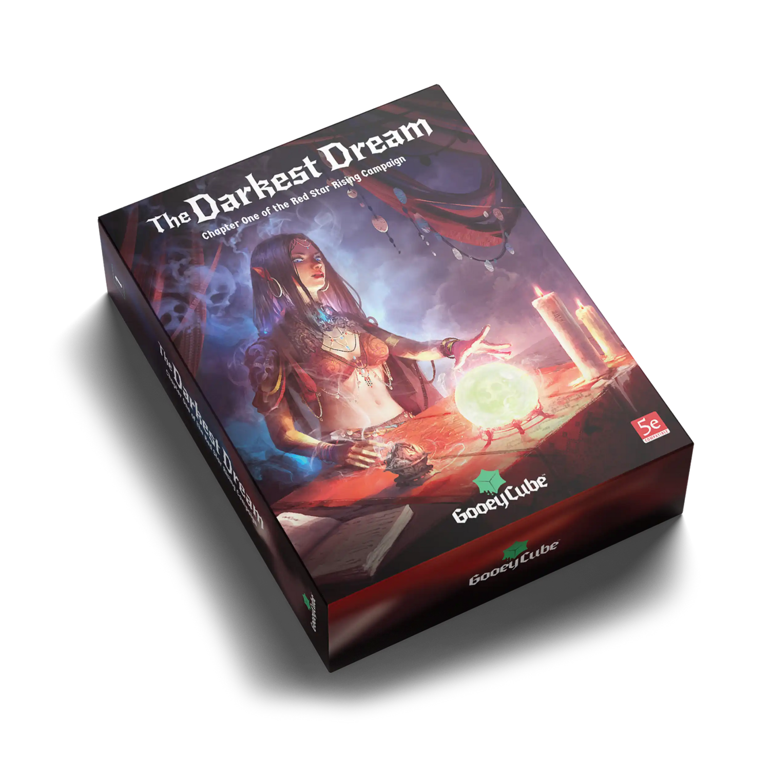 dark fantasy carnival dnd adventure book cover