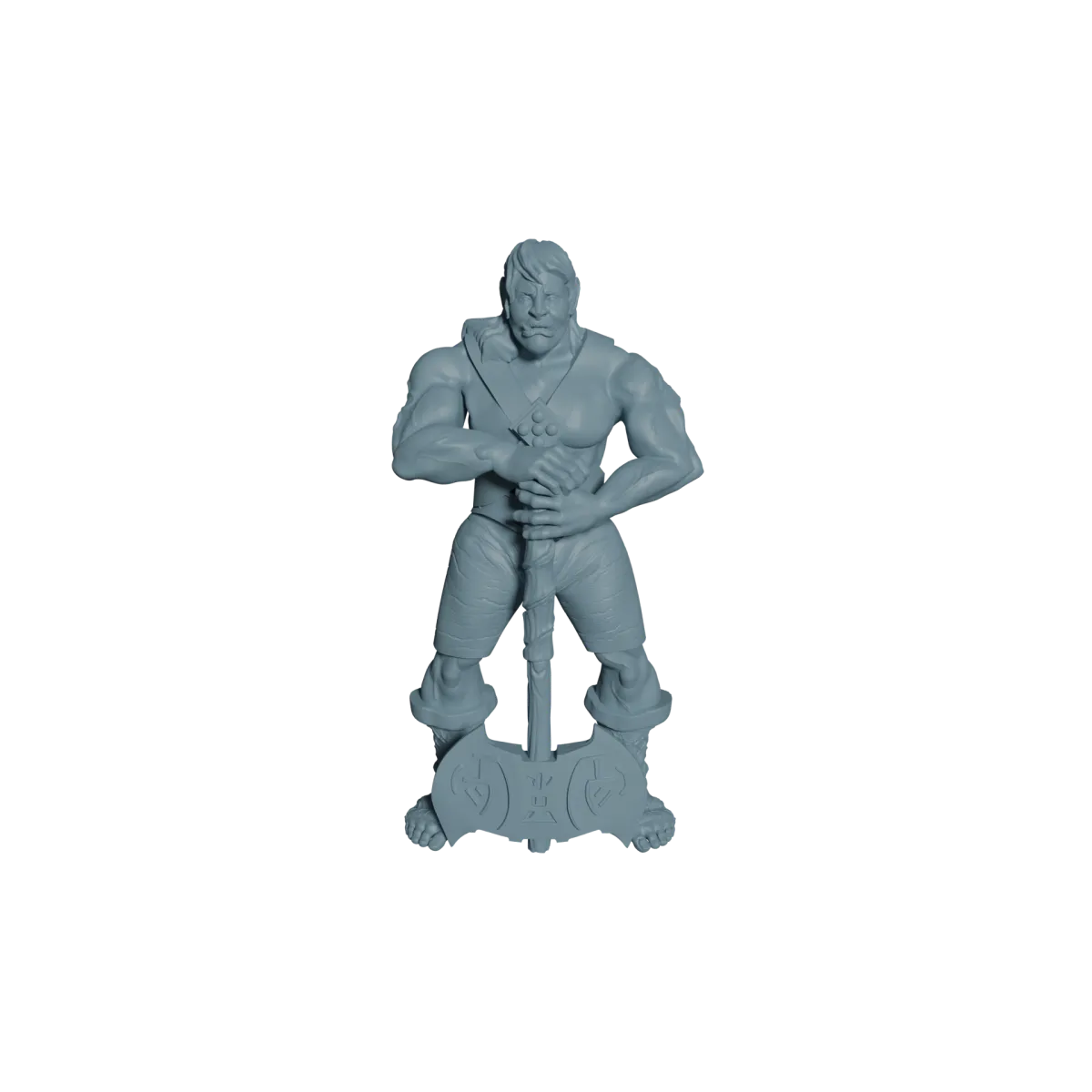 RPG miniature STL 3D print fantasy character model