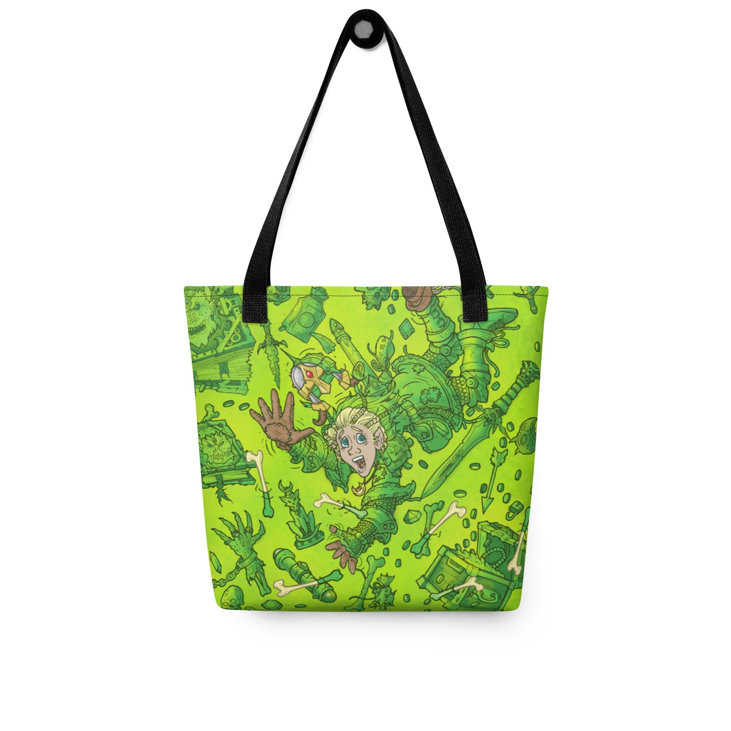 gooey cube tote bag