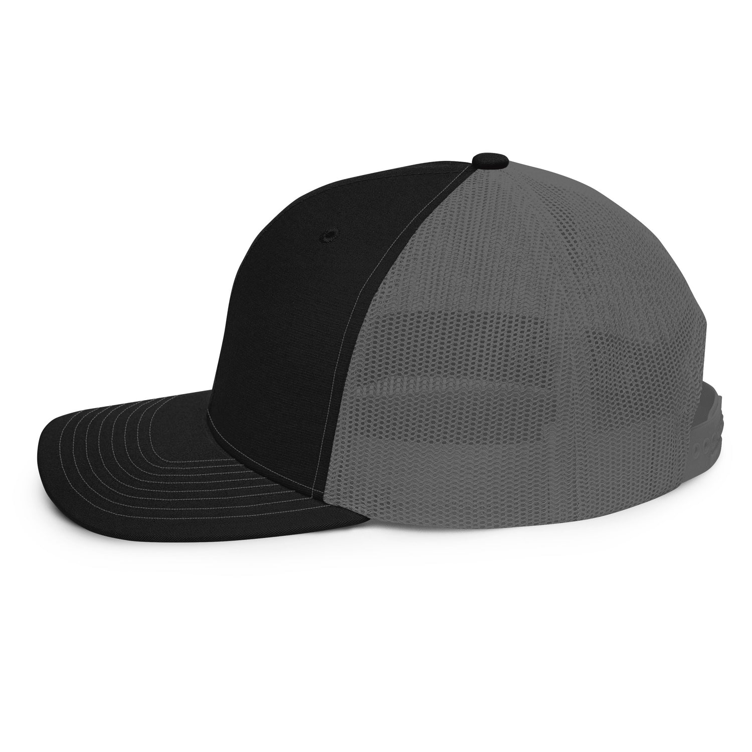 Gooey Cube The Cube Black Charcoal Snapback Trucker Hat