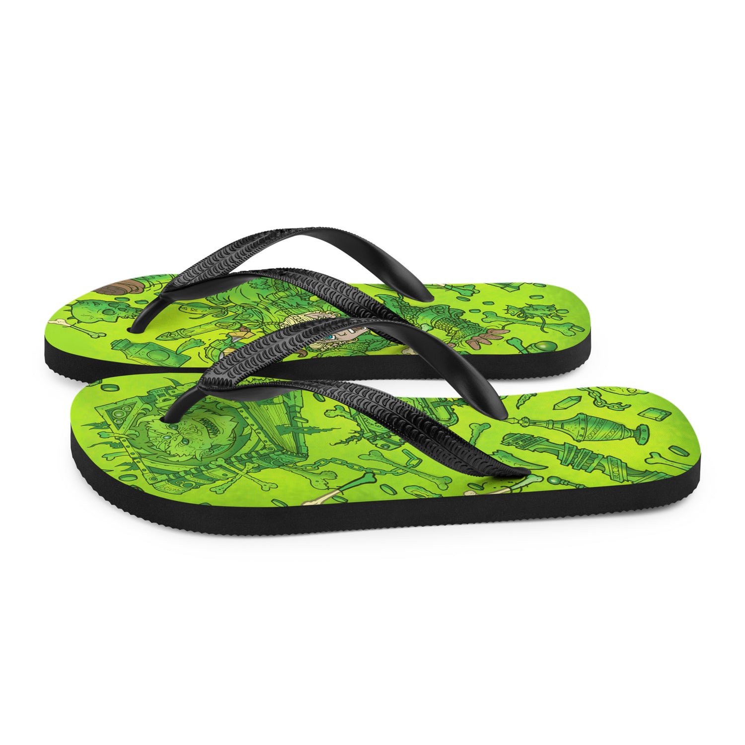 gooey cube flip flops