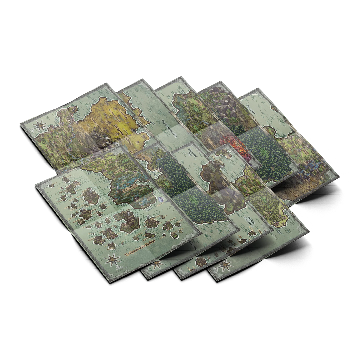 TTRPG East Verdestia Map Pack