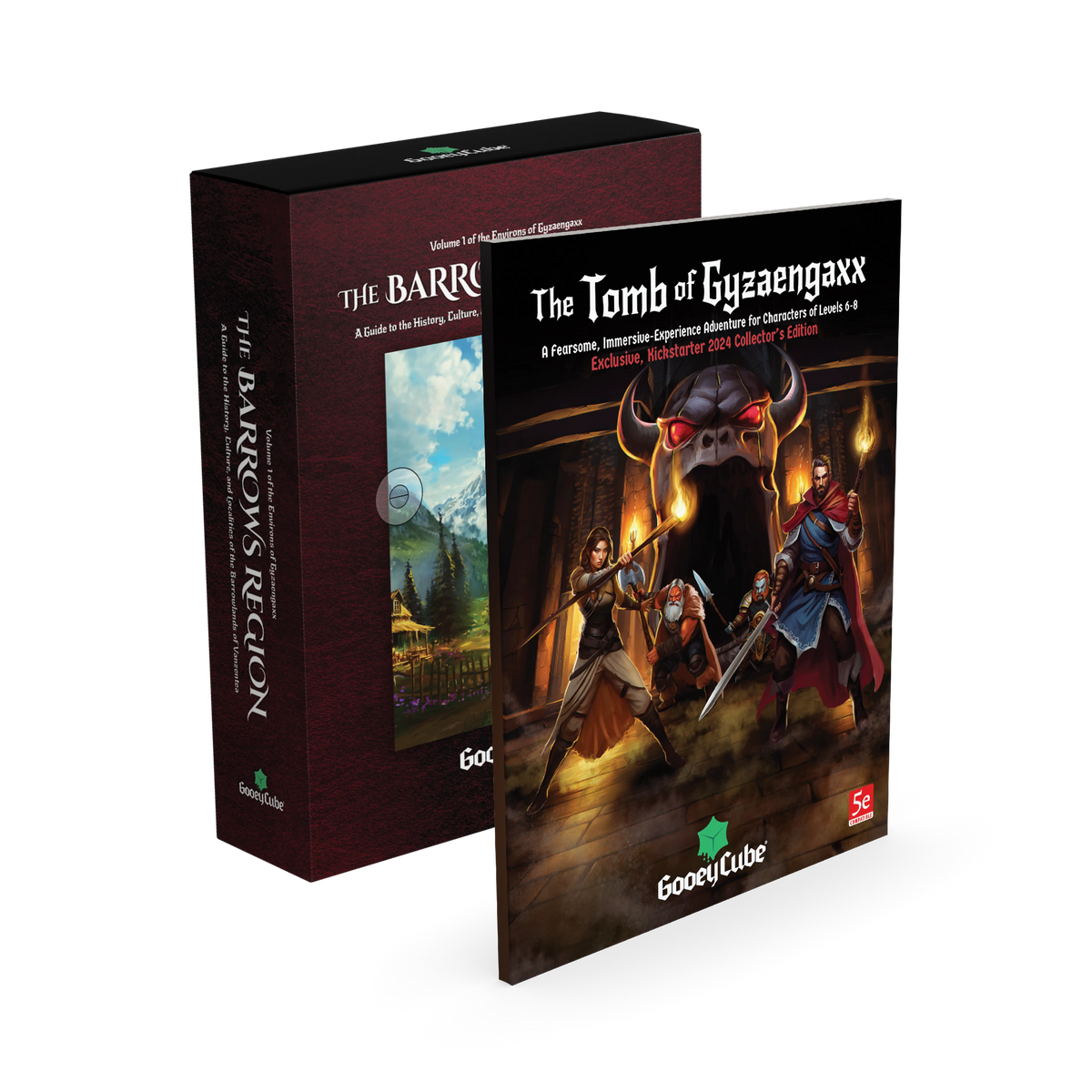 TTRPG Adventure Bundle | Tomb of Gyzaengaxx Campaign Setting