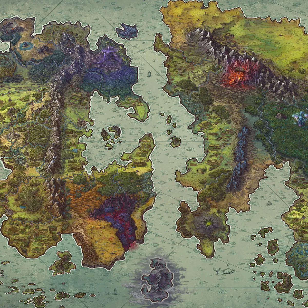 Map of Verdestia