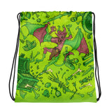 gooey cube drawstring bag