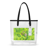 gooey cube clear tote bag