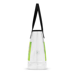 gooey cube clear tote bag