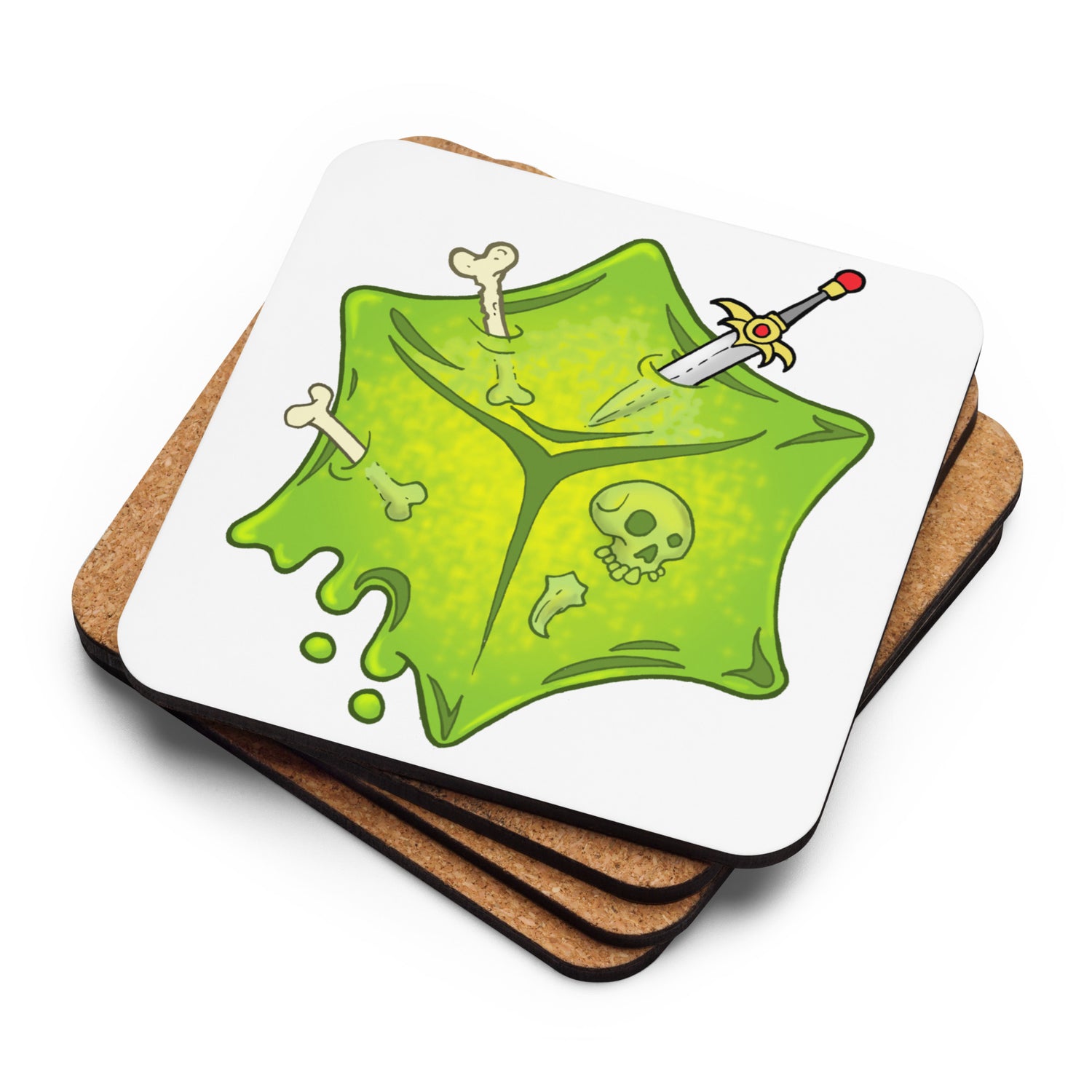 Tabletop rpg cork coaster