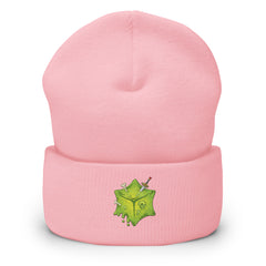 Gooey Cube Baby Pink Beanie Front
