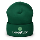gooey cube cuffed beanie spruce front