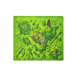 Gooey Cube Green All Over Print Gaming Mouse Pad 18"x16"
