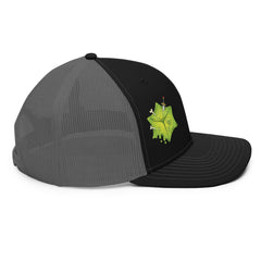 Gooey Cube The Cube Black Charcoal Snapback Trucker Hat