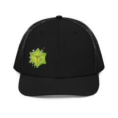 Gooey Cube The Cube Black Snapback Trucker Hat