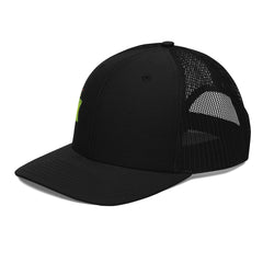 Gooey Cube The Cube Black Snapback Trucker Hat