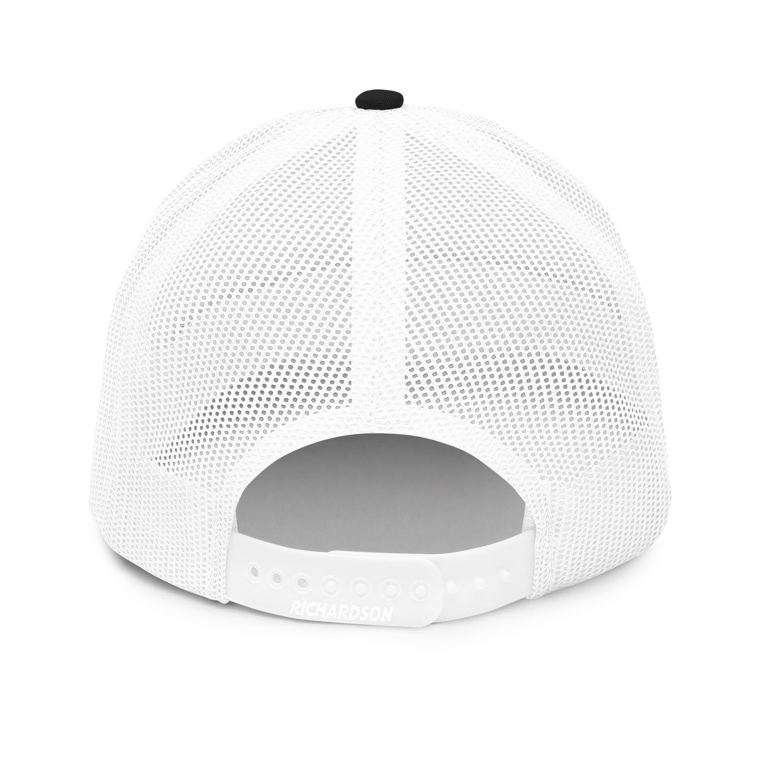 Gooey Cube The Cube Black and White Snapback Trucker Hat