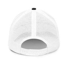 Gooey Cube The Cube Black and White Snapback Trucker Hat