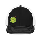 Gooey Cube The Cube Black and White Snapback Trucker Hat