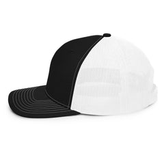 Gooey Cube The Cube Black and White Snapback Trucker Hat