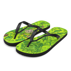 Gooey Cube flip flops