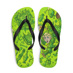 Gooey Cube flip flops