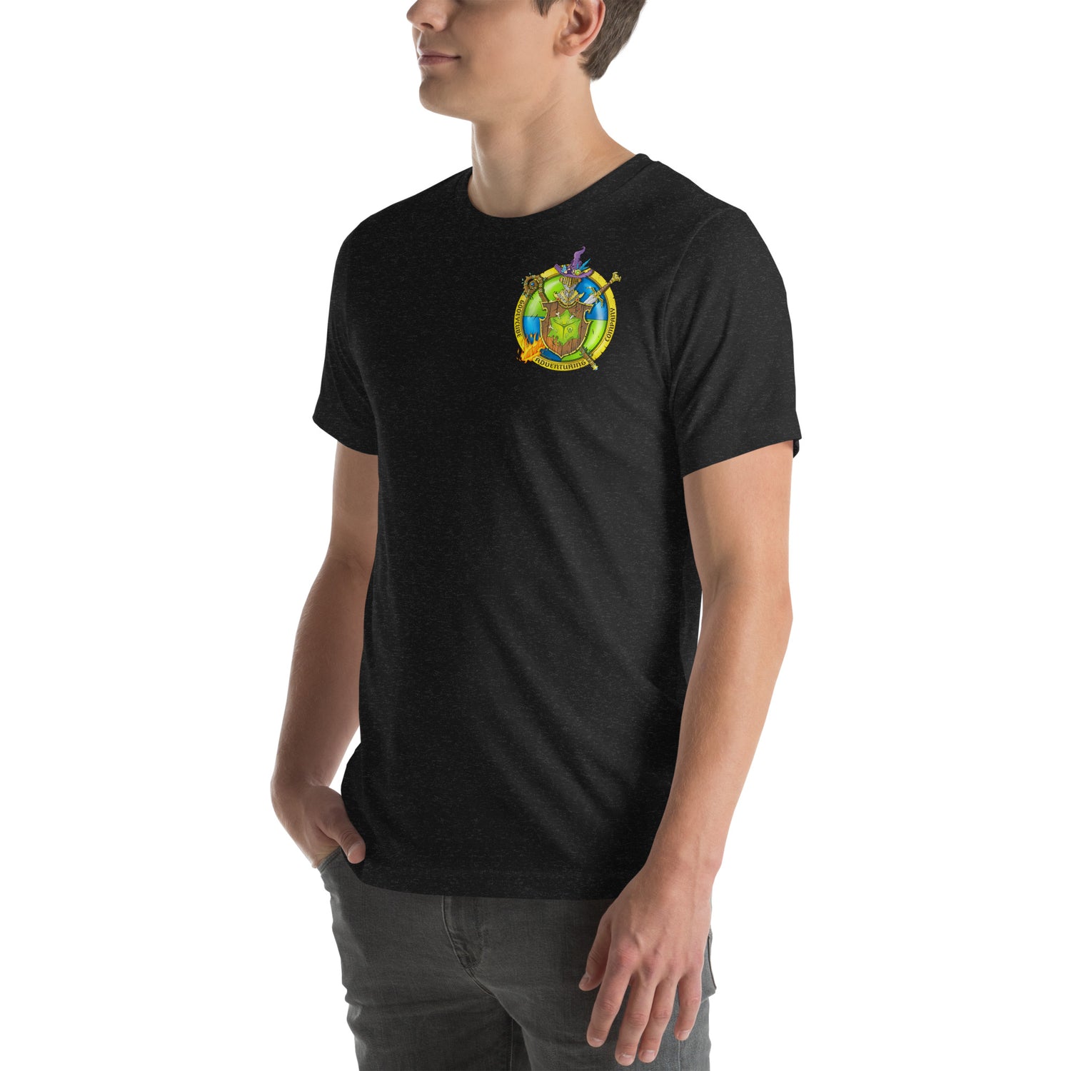 Gooey Cube Unisex Black T-Shirt