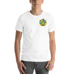 Gooey Cube Unisex White T-Shirt Front