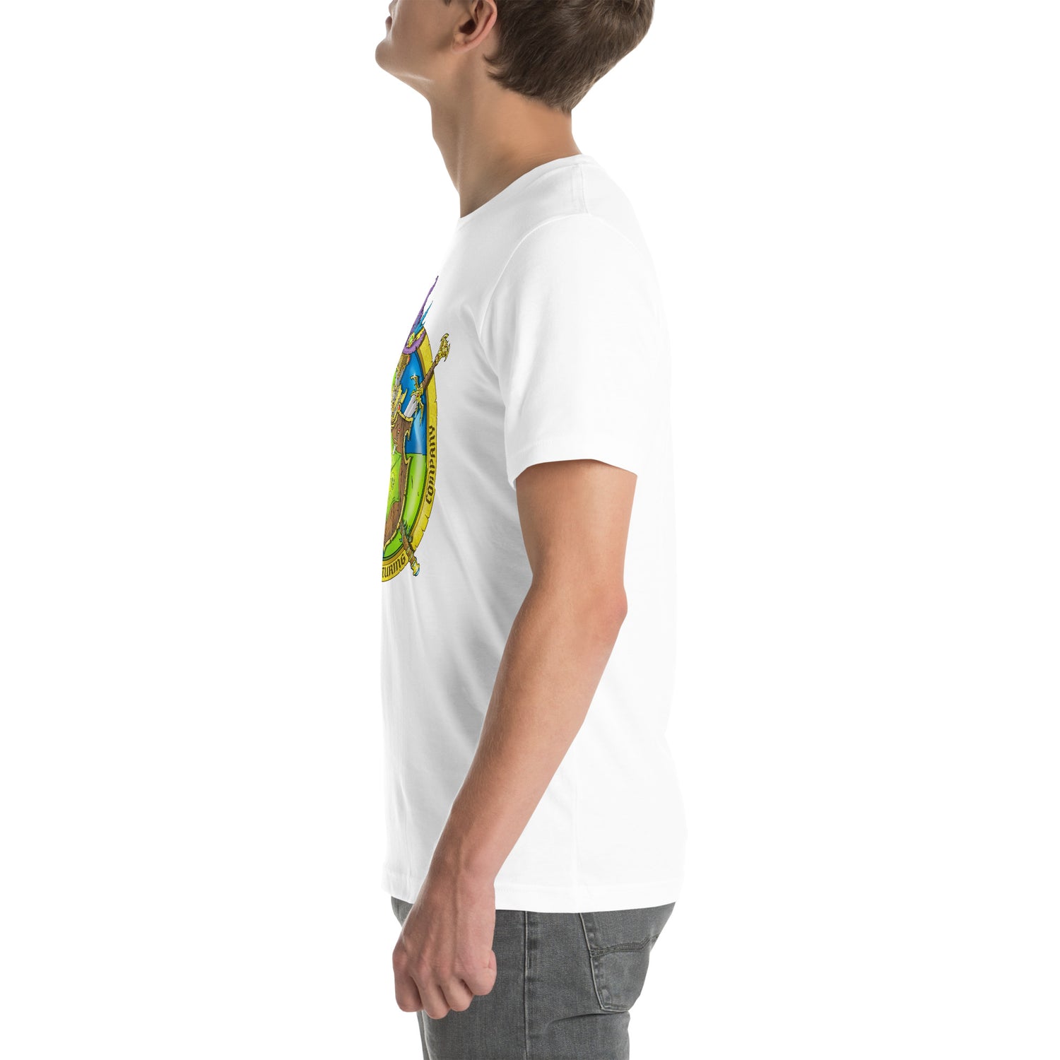 Gooey Cube White Unisex T-Shirt