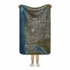 Darkenhaven Map Sherpa blanket - Image 4