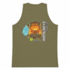 The Tomb of Gyzaengaxx Men’s premium tank top Designed by Chet Minton - Image 13