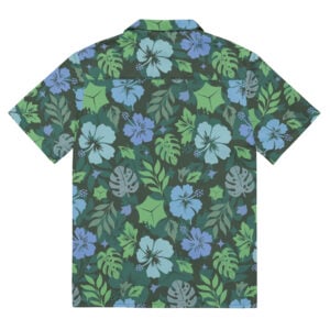 Blue Gooey Cube Hawaiian Shirt