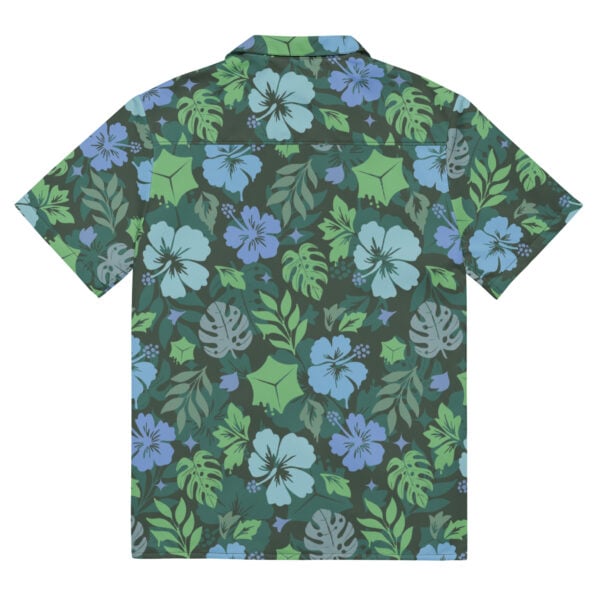 Blue Gooey Cube Hawaiian Shirt