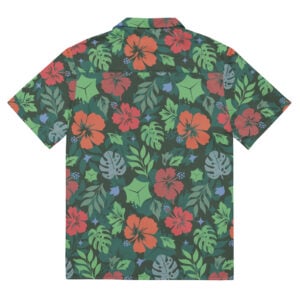 Red Gooey Cube Hawaiian Shirt