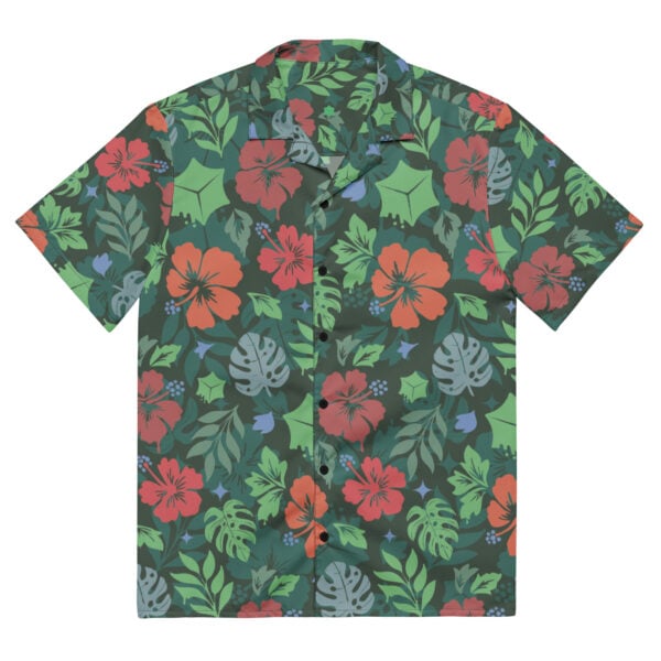 Red Gooey Cube Hawaiian Shirt - Image 2